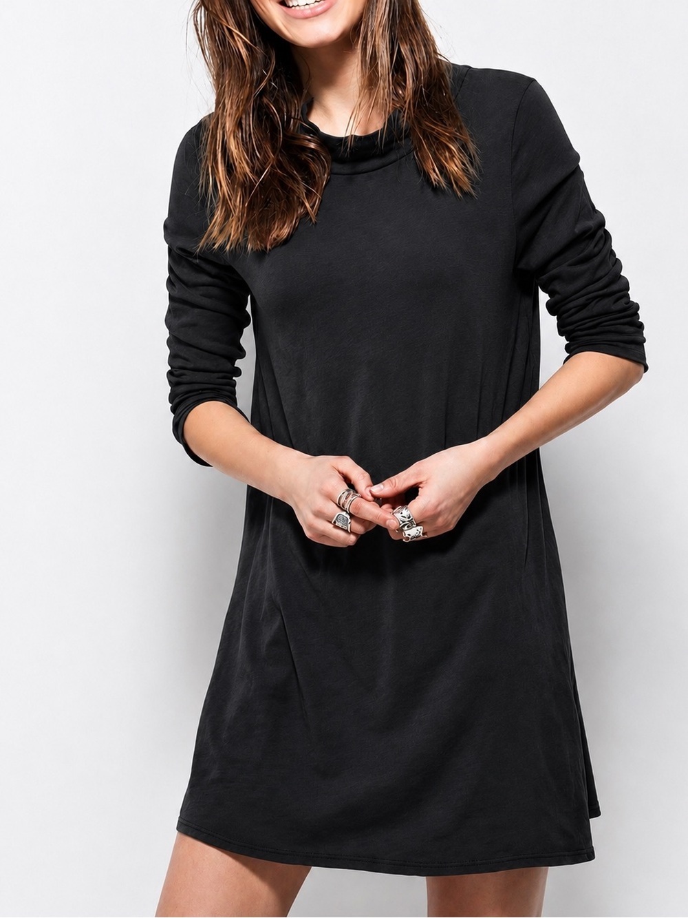 FP Beach Charlie dress in black, small